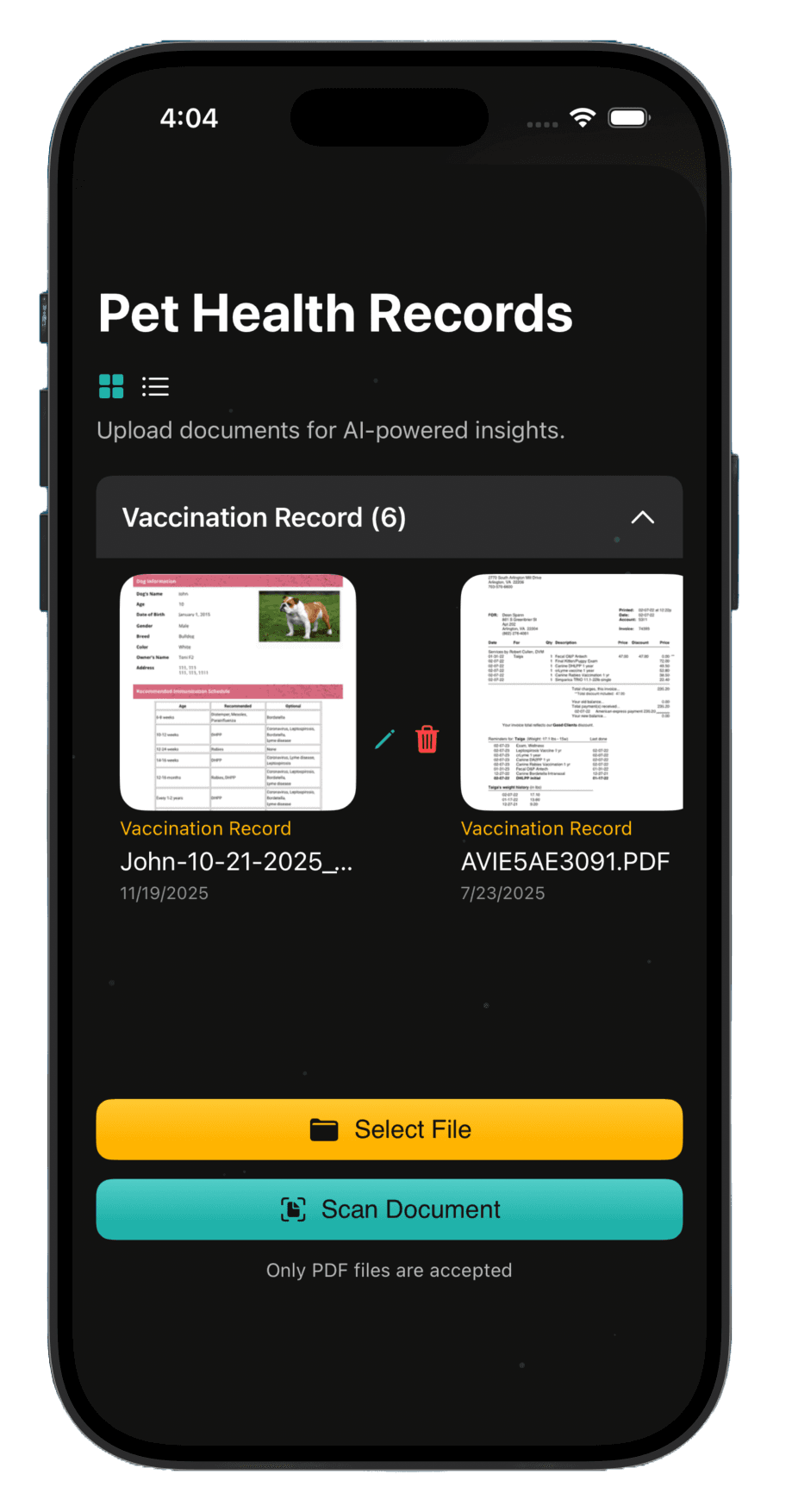 Health records